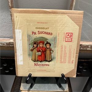 Vintage French chocolate wrapper